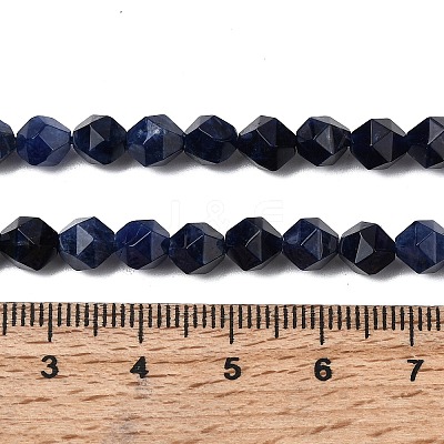 Natural Sodalitee Beads Strands G-Z119-A35-01-1