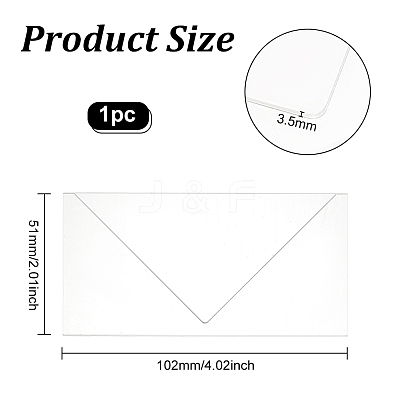 1Pc Acrylic Book Binding Correcting Tools TOOL-FG0001-12-1