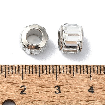 Glass European Beads GLAA-C032-01-1