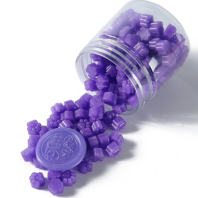 Paw Print Sealing Wax Particles SCRA-PW0012-02A-11-1