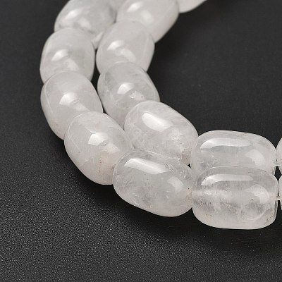 Natural Quartz Crystal Beads Strands G-H319-A04-02-1
