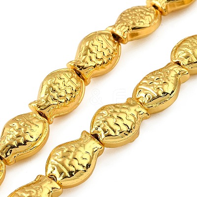 Electroplate Glass Beads Strands EGLA-V001-01E-1