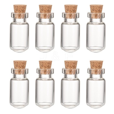 Glass Jar Bead Containers CON-Q017-1
