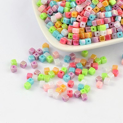 Acrylic Beads X-PL337AB-1