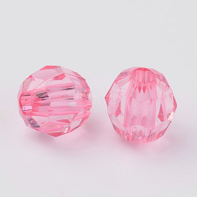 Transparent Acrylic Beads X-DB10MM-37-1