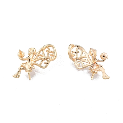 Brass Pendants KK-G432-04G-1