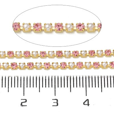 Brass Cup Chains KK-Z087-01G-07-1