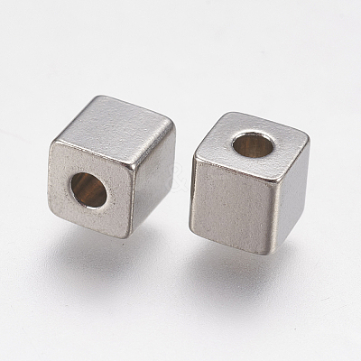Tarnish Resistant 304 Stainless Steel Beads LS-STAS-K171-40P-5x5mm-1