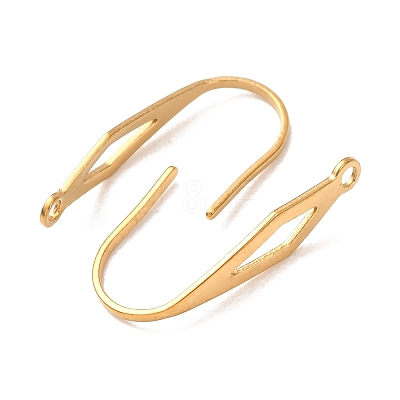 304 Stainless Steel Ear Hooks STAS-L318-14G-1