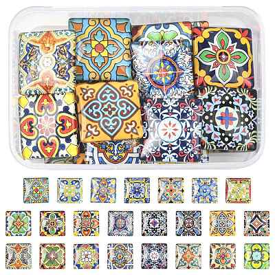1 Bag Glass Cabochons GGLA-FS0001-20A-1