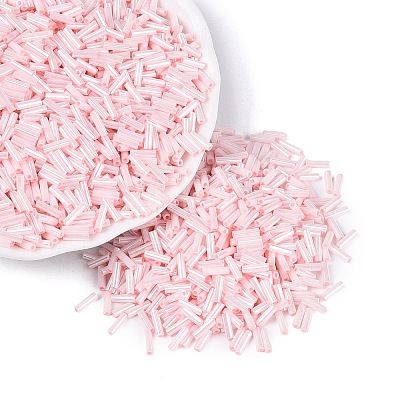 FGB Grade A Glass Round Bugle Beads SEED-Q040-06A-05-1