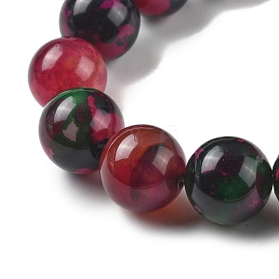 Natural Multi-Color Agate Beads Strands G-A261-B13-14mm-1