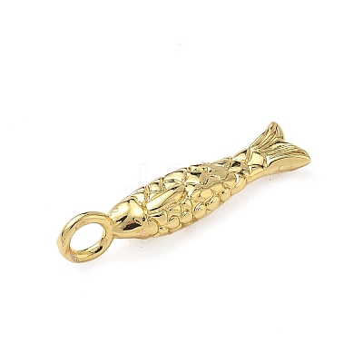Brass Micro Pave Cubic Zirconia Pendants KK-I371-40G-02-1