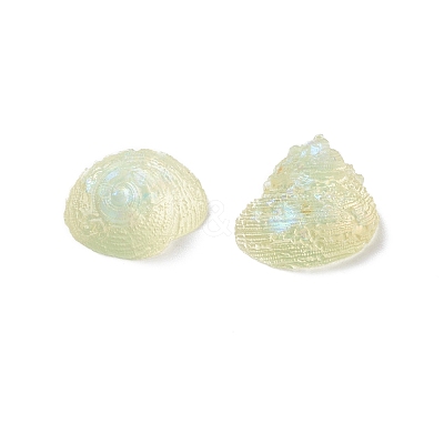 Transparent Epoxy Resin Cabochons CRES-T020-02A-1