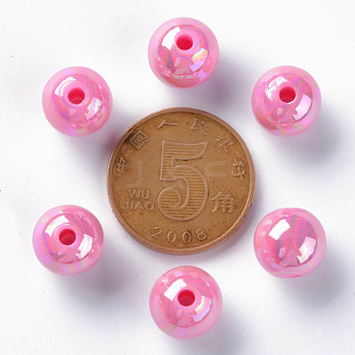 Opaque Acrylic Beads MACR-S370-D10mm-A02-1
