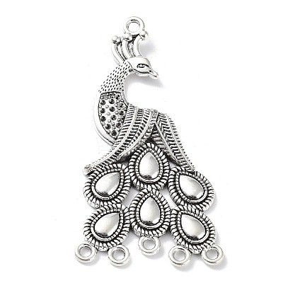 Tibetan Style Alloy Chandelier Component Links PALLOY-D027-07AS-1