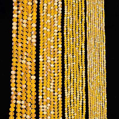 Transparent Glass Beads Strands EGLA-A044-T6mm-MB05-1