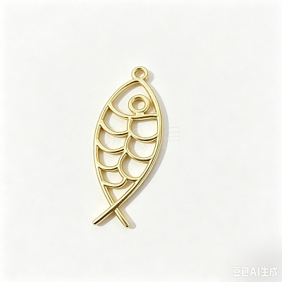 Alloy Big Pendants AL-CBA65B2-02A-G-1