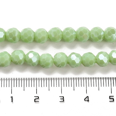 Opaque Glass Beads Stands EGLA-A035-P6mm-B20-1