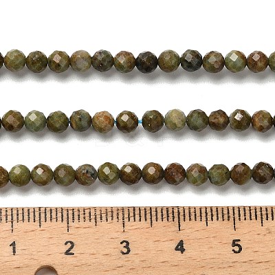 Natural African Turquoise(Jasper) Beads Strands G-RM2025524-A02-4mm-1
