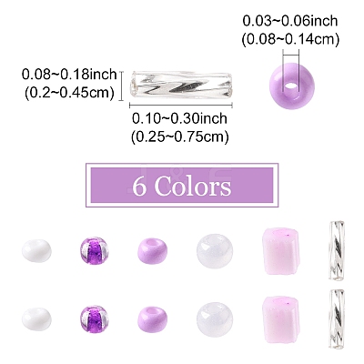 2 Sets Glass Seed Beads DIY-FS0008-27D-1