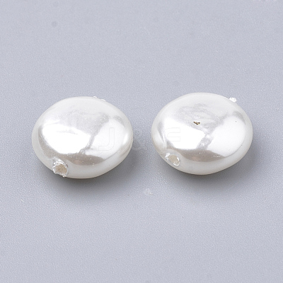 Eco-Friendly Plastic Imitation Pearl Beads X-MACR-T013-23-1