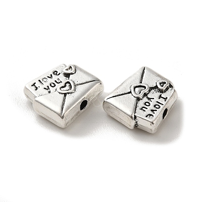 Tibetan Style Alloy Beads PALLOY-P302-09E-AS-1