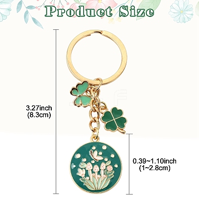 Alloy Enamel Keychain KEYC-YW00175-01-1