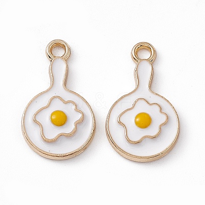 Alloy Enamel Pendants PALLOY-P287-10LG-03-1