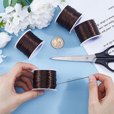 4 Rolls Flat Elastic Crystal String EW-SC0001-05B-1