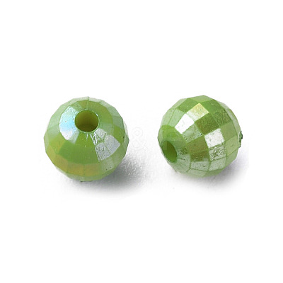 Opaque Acrylic Beads MACR-S371-135-I08-1