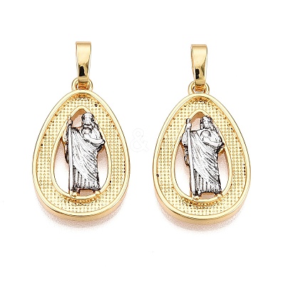 Brass Pendants KK-T070-29G-1