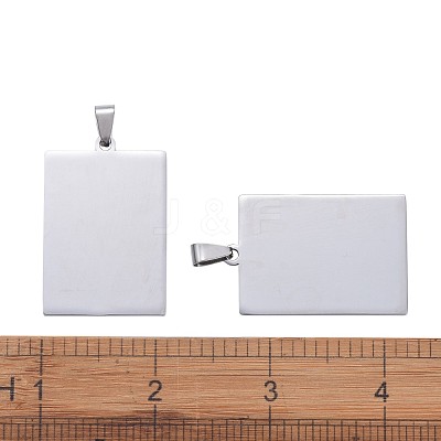 Tarnish Resistant 304 Stainless Steel Big Pendants STAS-I140-26S-1