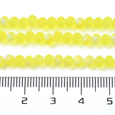 Transparent Glass Beads Strands X1-EGLA-A034-T4mm-MB29-1