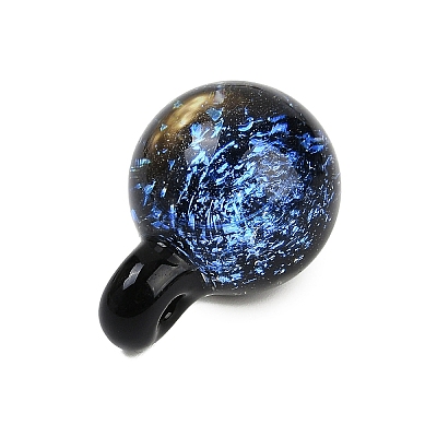 Handmade Lampwork Pendants LAMP-Q005-05C-02-1
