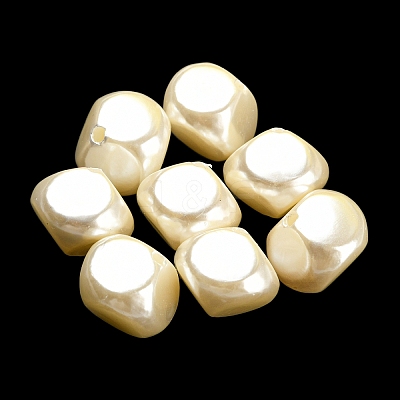 ABS Plastic Imitation Pearl Bead KY-C017-16-1