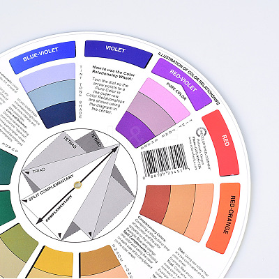 Paper Color Wheel DRAW-PW0001-329A-1