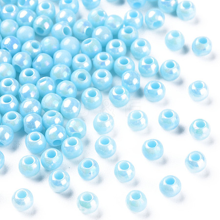Opaque Acrylic Beads LS-MACR-S371-11-I05-1