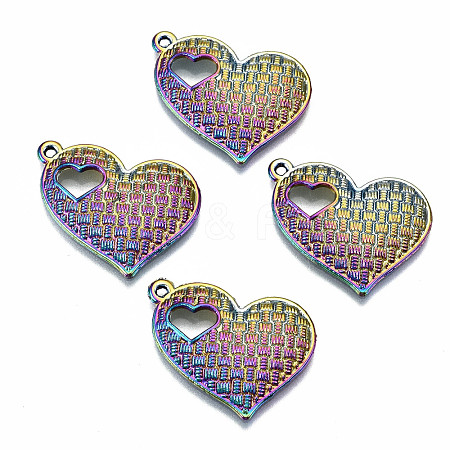 Rainbow Color Alloy Pendants PALLOY-S180-031-RS-1
