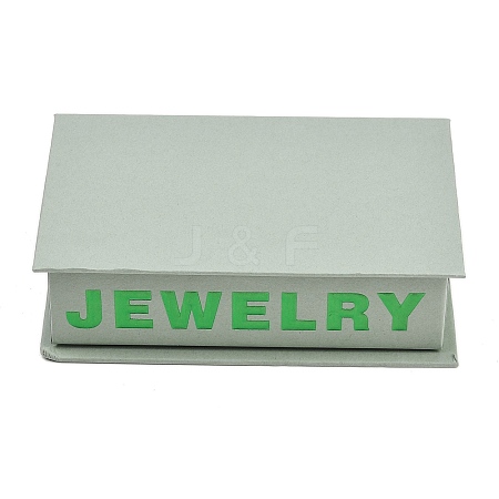 Words Printed Paper Jewelry Display Magnetic Cases CON-K015-04C-1