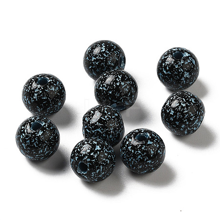 Opaque Acrylic Beads OACR-Z005-47D-1