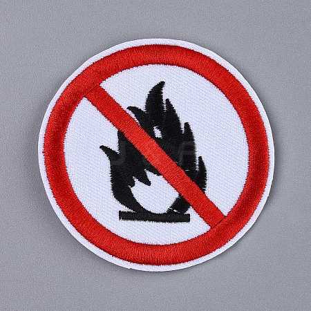 Computerized Embroidery Cloth Iron on/Sew on Patches LS-DIY-I033-21E-1
