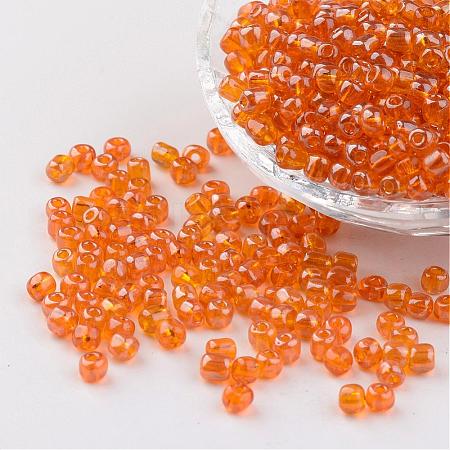 Round Glass Seed Beads X-SEED-A006-4mm-109-1
