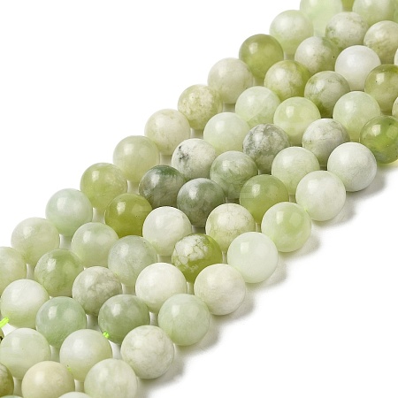 Natural New Jade Beads Strands X-G-K340-A01-03-1