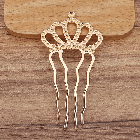 Alloy Hair Comb Findings PW-WGF8823-03-1