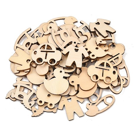 Unfinished Wooden Cutouts WD-CBACC5B-11-1