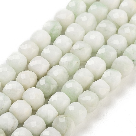 Natural White Jade Beads Strands G-H028-A09-19-1