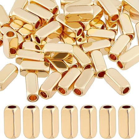 50Pcs Rack Plating Brass Beads KK-FH0003-84-1