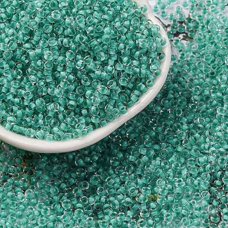 Glass Cylinder Beads SEED-L011-11B-14-1