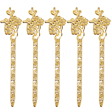 10Pcs Alloy Bookmarks AJEW-SC0003-51G-1